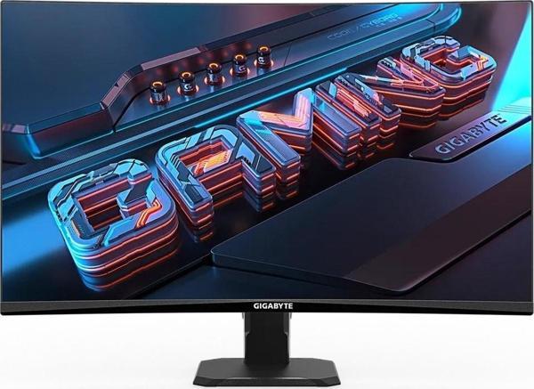 GIGABYTE GS27QC 27" 170Hz(OC) 1ms HDMI DP Adaptive Sync HDR Ready QHD SS VA Curved Gaming Monitör - Image 1
