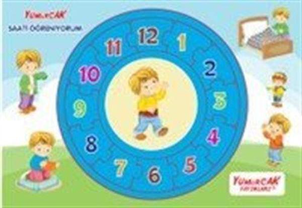 Saati Öğreniyorum Yapboz - Yumurcak Yayınları - Image 1