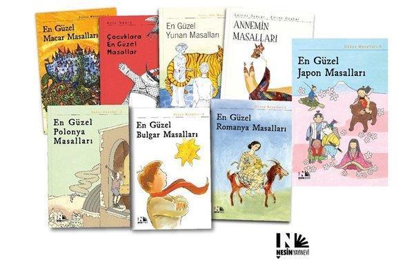 Nesin Masal Kitapları Seti - 8 Kitap Takım - Nesin Yayınevi - Image 1