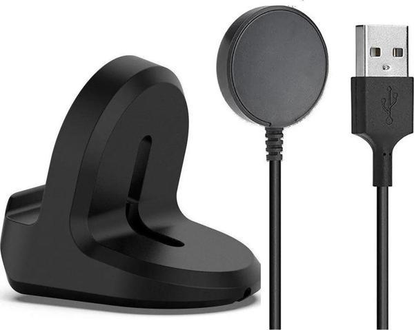 34Center Samsung Galaxy Watch 4 (40Mm) Usb Şarj Kablosu + Silikon Şarj Standı Tutucu - Image 1