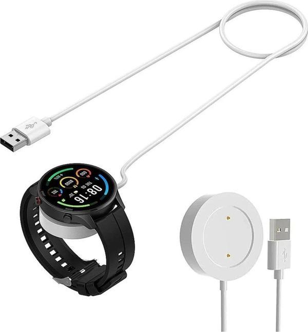 34Center Xiaomi Mi Watch Color 2 Akıllı Saat Uyumlu Usb Şarj Kablosu - Image 1