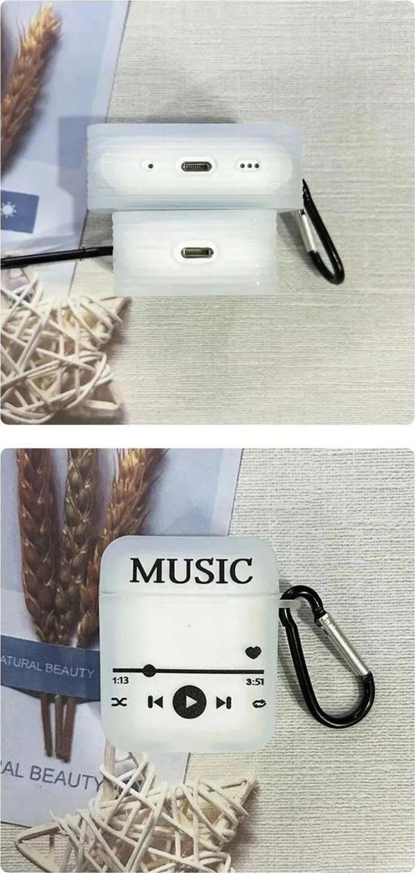 Dmay Airpodss 1. Ve 2. Nesil Sevimli Figürlü Kulaklık Kılıfı - Image 1
