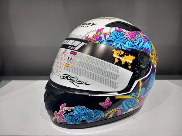 KASK ÇOCUK SWAY 815K GLOSS GIRL FULL FACE - Image 1
