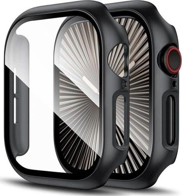 Dmay Apple Watch 10 Uyumlu 42Mm Kasa Ve Ekran Koruyucu Önü Kapalı - Image 1