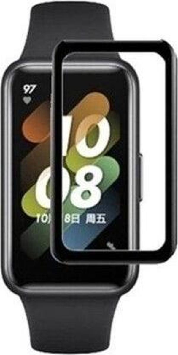 Dmay Huawei Band 7 Uyumlu 5D Nano Ekran Koruyucu Film 2 Adet - Image 1