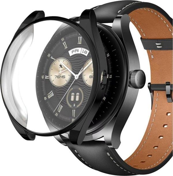 Dmay Huawei Watch Buds Kılıf 360 Full Round Soft Silikon Koruyucu - Image 1
