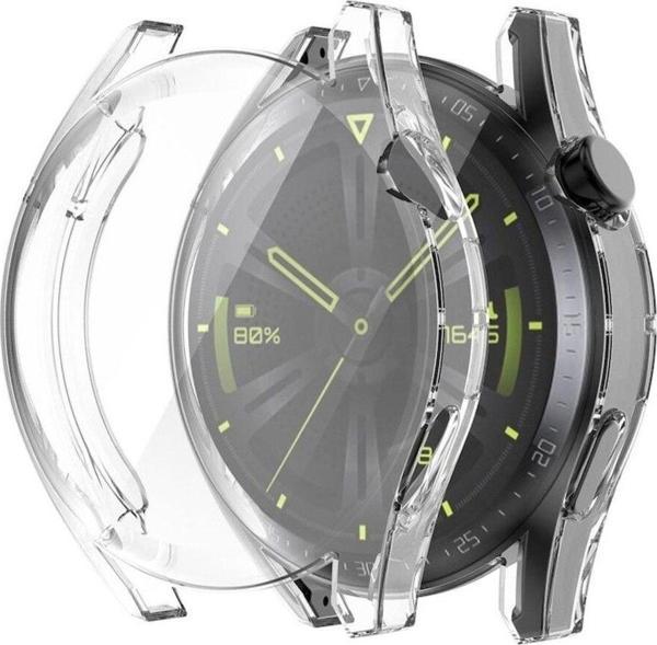 Dmay Huawei Watch Gt3 46 Mm 360 Koruma Ultra Ince Silikon Kılıf - Image 1