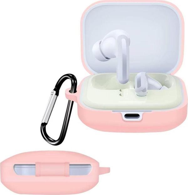Dmay Xiaomi Redmi Buds 5 Uyumlu Silikon Kılıf+Kanca - Image 1