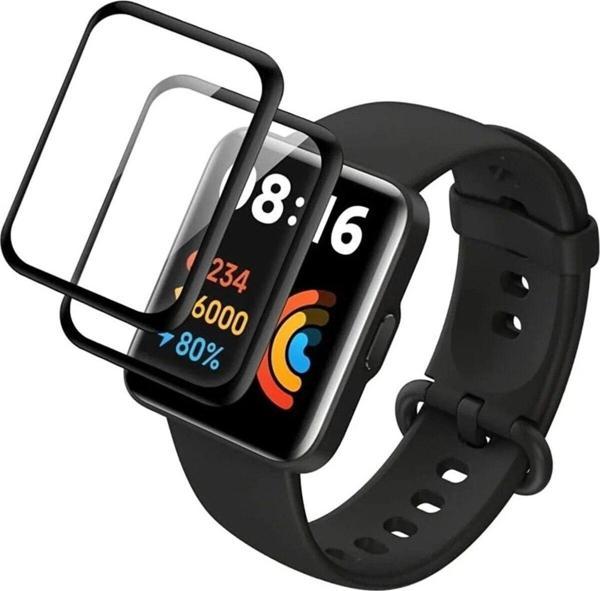 Dmay Xiaomi Redmi Watch 3 Uyumlu 5D Nano Ekran Koruyucu 2 Adet - Image 1