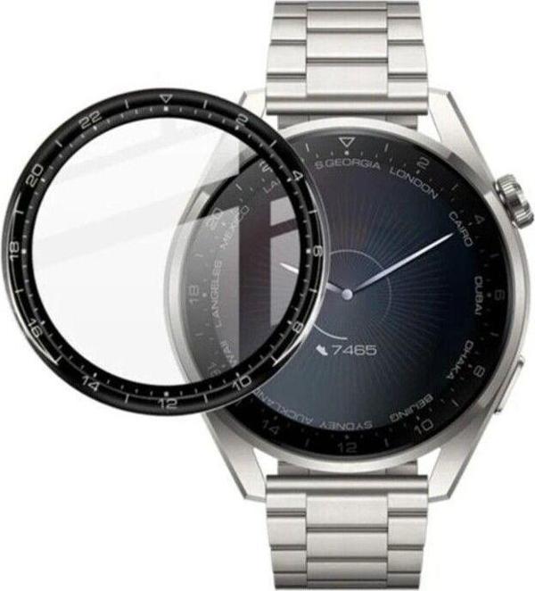 Dmay Huawei Watch 3 Pro 48Mm 5D Nano Tam Koruma Ekran Koruyucu 2 Adet - Image 1