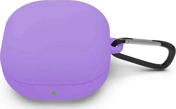 Dmay Samsung Galaxy Buds Live - Galaxy Buds Fe Yumlu Mat Silikon Kılıf+Kanca - Image 1