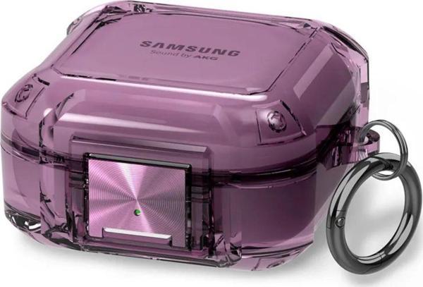 Dmay Samsung Buds Live - Buds Fe Uyumlu Transparan Tank Kılıf +Kanca - Image 1