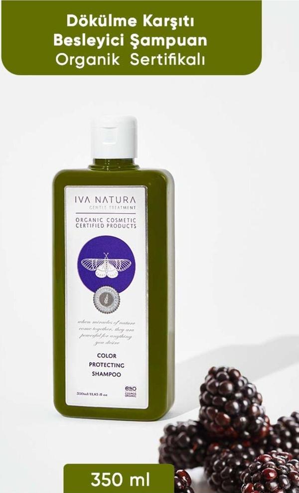 Iva Natura Dökülme Karşıtı Besleyici- Renk Koruyucu Şampuan Organik Sertifikalı 350Ml - Image 1