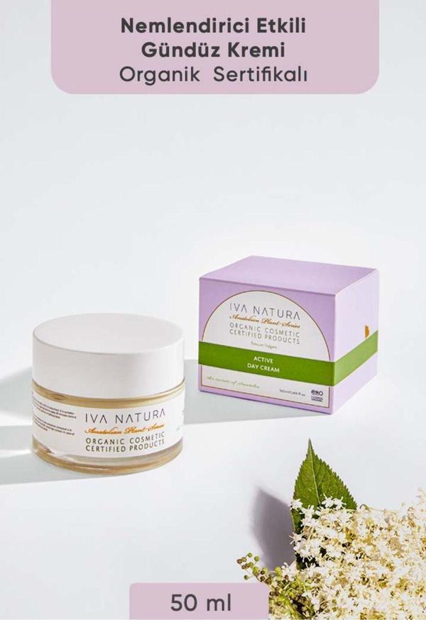 Iva Natura Nemlendirici Etkili Gündüz Kremi Organik Sertifikalı 50Ml - Image 1