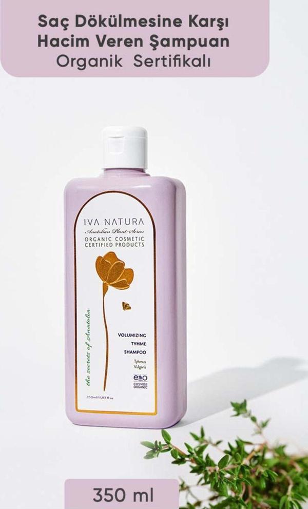 Iva Natura Saç Dökülmesine Karşı Hacim Veren Şampuan Organik Sertifikalı 350 Ml - Image 1