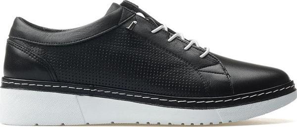 Kadın Hakiki Deri Günlük Sneaker Ayakkabı 25y 25150012y Z Siyah - Image 1