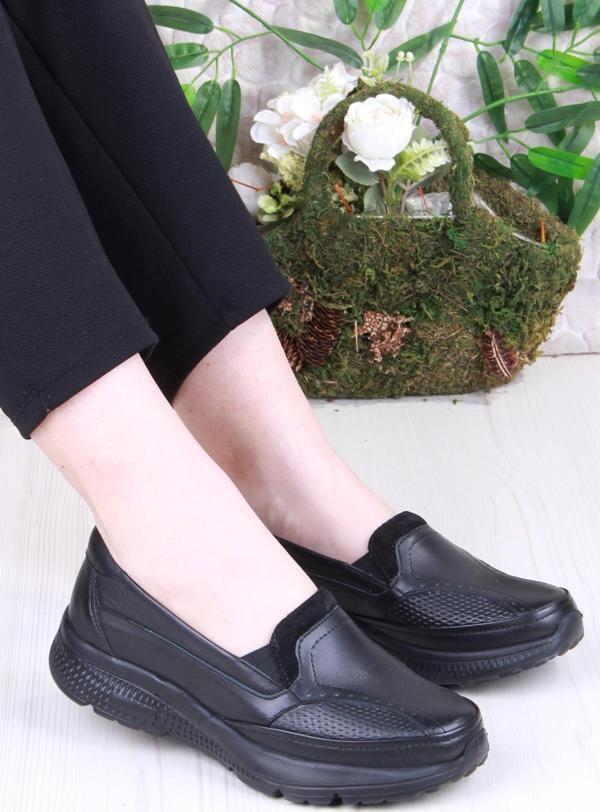 Mehmet Mete 32040 Anatomik Hafif Rahat Hakiki Deri Kadın Ayakkabı - Image 1