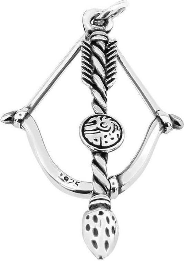 Gümüş Ok Yay Erkek Kolye Ucu SL5433 - Image 1