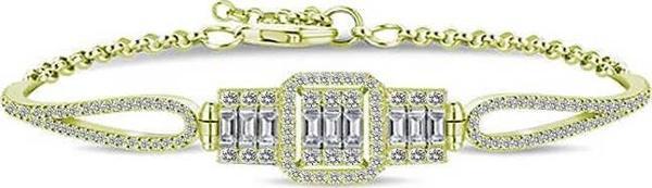 ​Gümüş Gold Baget Bayan Bileklik SL3618 - Image 1