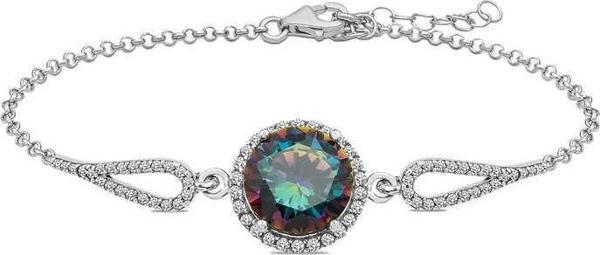 Gümüş Mistik Topaz Bileklik SL3830 - Image 1