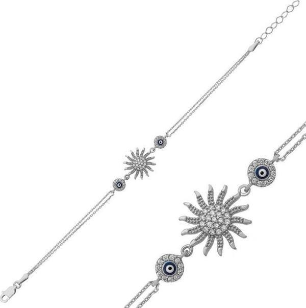 Gümüş Güneş Bayan Bileklik SL2990 - Image 1