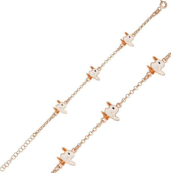 ​Gümüş Rose Ördek Çocuk Bileklik SL3012 - Image 1