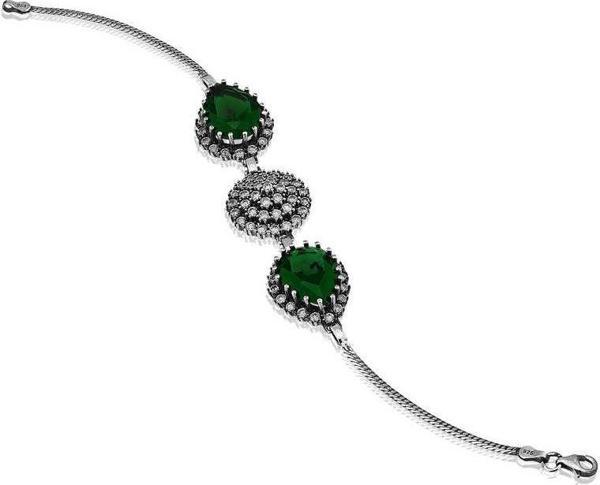 Gümüş Hürrem Sultan Bayan Bileklik SL1422 - Image 1