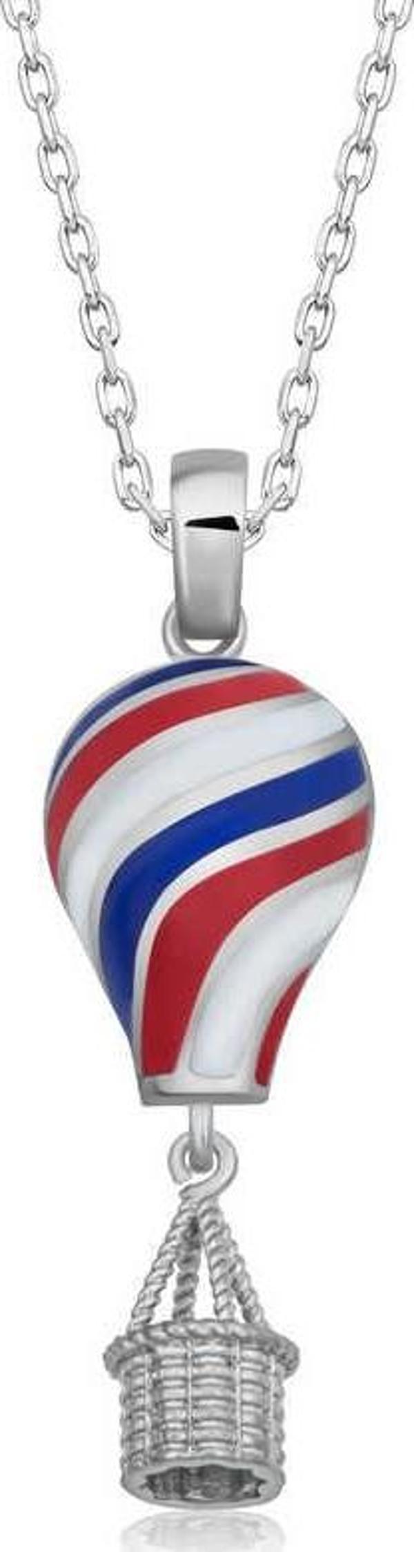 Gümüş Kapadokya Balon Kadın Kolye  SL4478 - Image 1