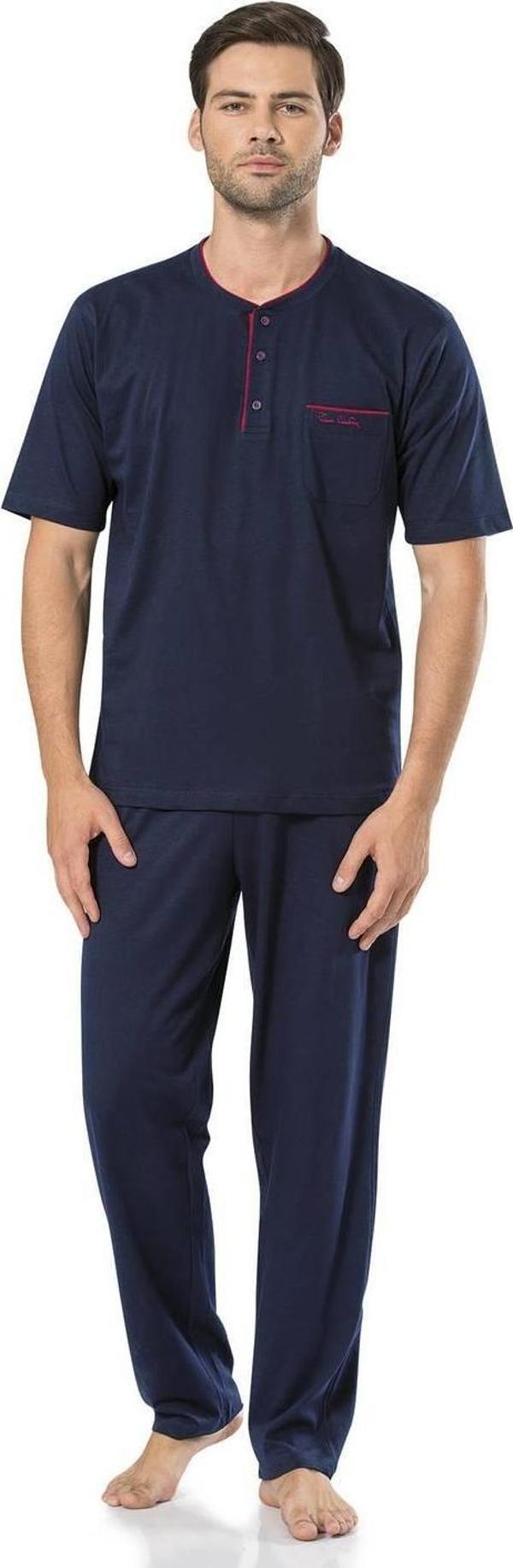 Pierre Cardin Erkek Kısa Kollu Penye Pijama - Image 1