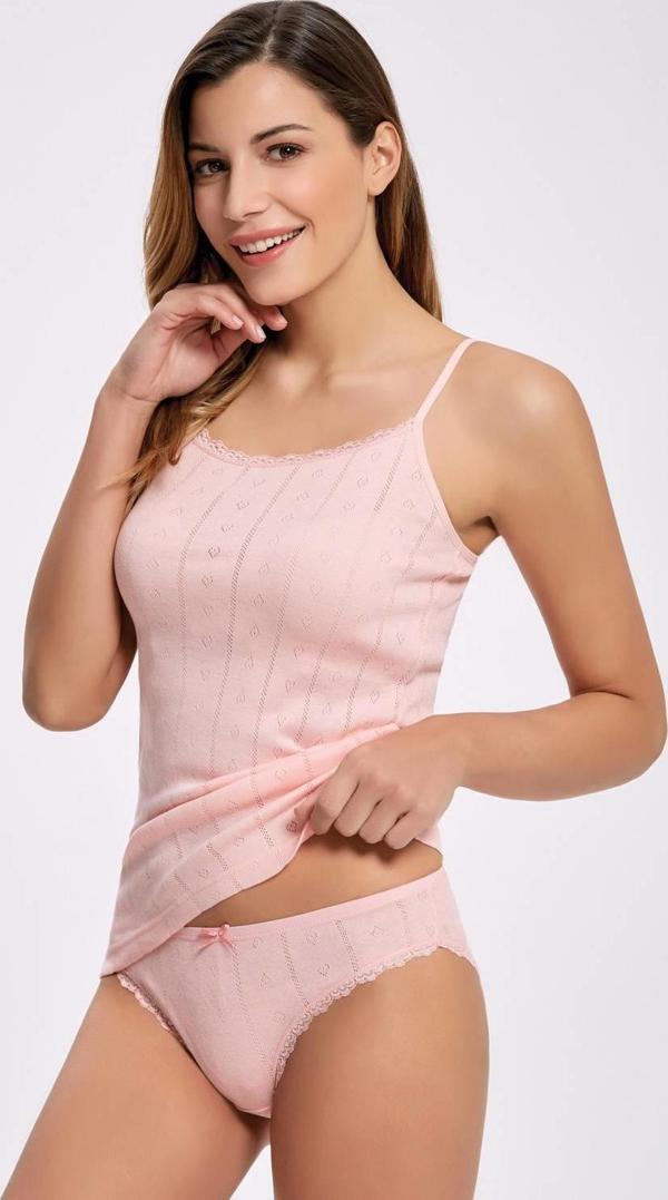 Jakarlı (Transferli Ribana) İp Askılı Çamaşır Takımı - Image 1