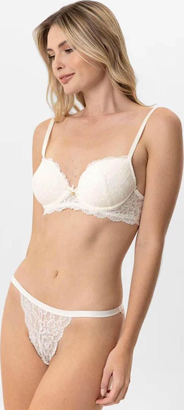 Pierre Cardin Boş Kaplı Sırt Dantel Detaylı Sütyen Takımı - Image 1