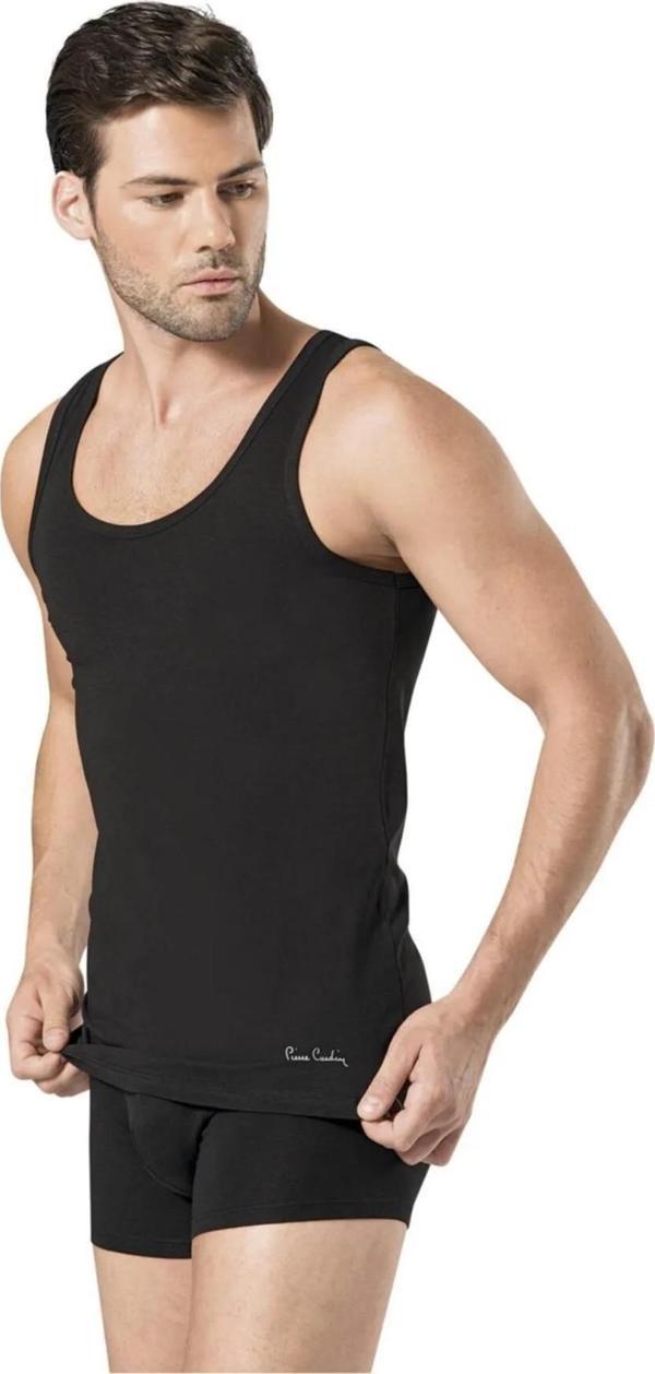 Pierre Cardin Erkek Modal Atlet 2li Siyah - Image 1