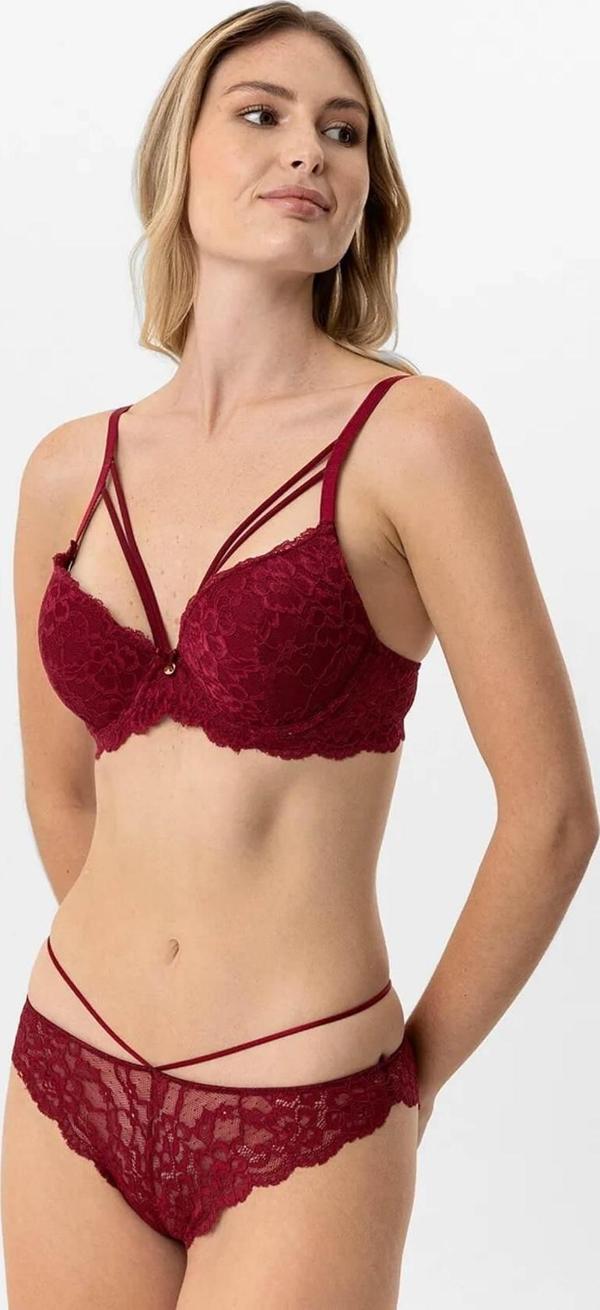 Pierre Cardin Soft Push Up Kaplı Dantelli Sütyen Takım - Image 1