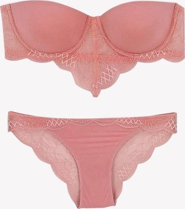 Pierre Cardin Kadın Dolgulu Straplez Sütyen Takımı - Image 1