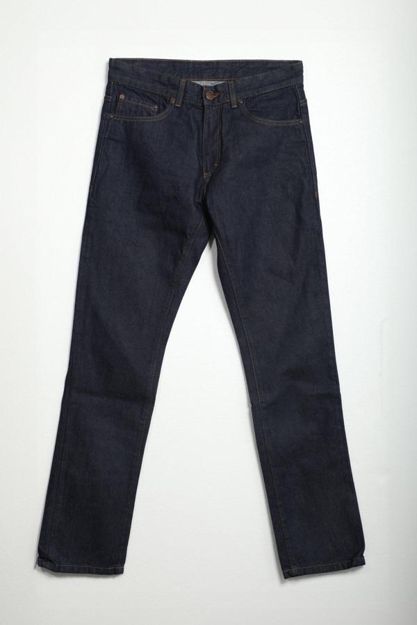 Erkek Regular Fit Normal Kesim %100 Pamuk Lacivert Jean Pantolon - Image 1