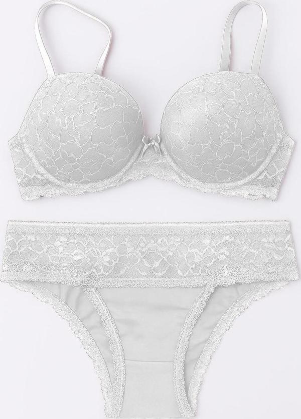 Pierre Cardin Kadın Lyon Dantelli Push-Up Sütyen Takımı - Image 1