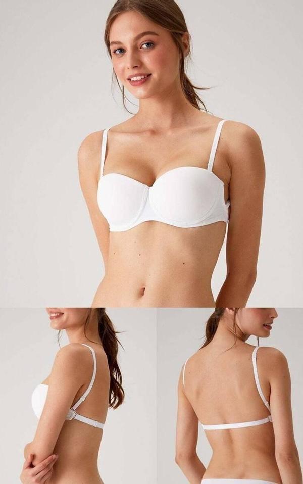 Pierre Cardin Kadın Siena Dolgusuz Straplez Multi Fonksiyonlu Sütyen - Image 1