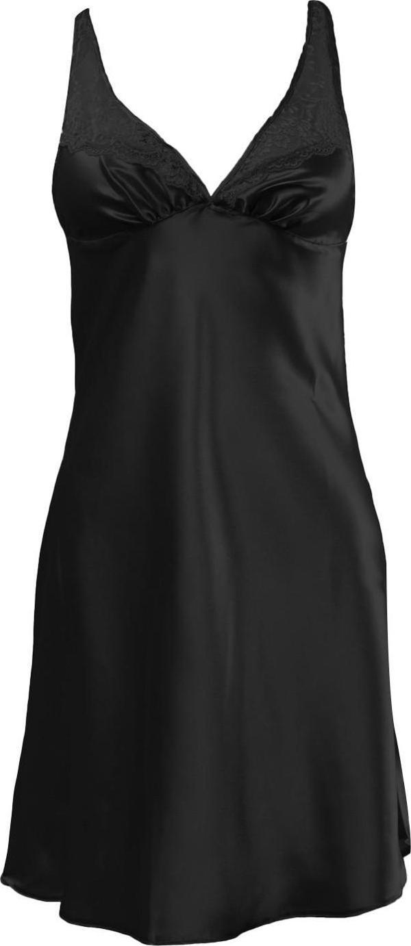 Pierre Cardin Kalın Askılı Dantelli Saten Gecelik - Image 1