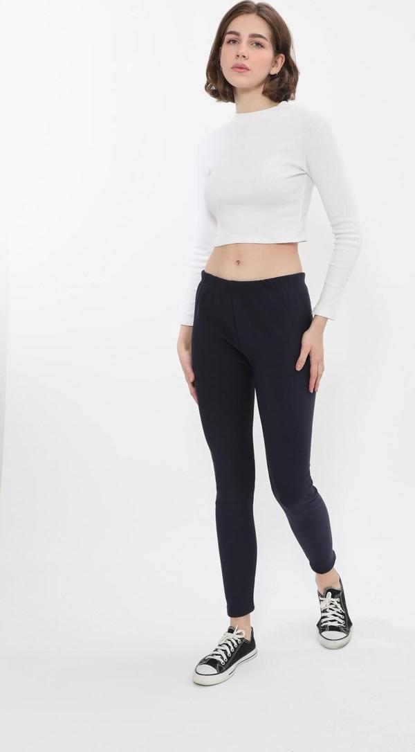 Kadın Yüksek Bel İçi Polarlı Tayt - Image 1