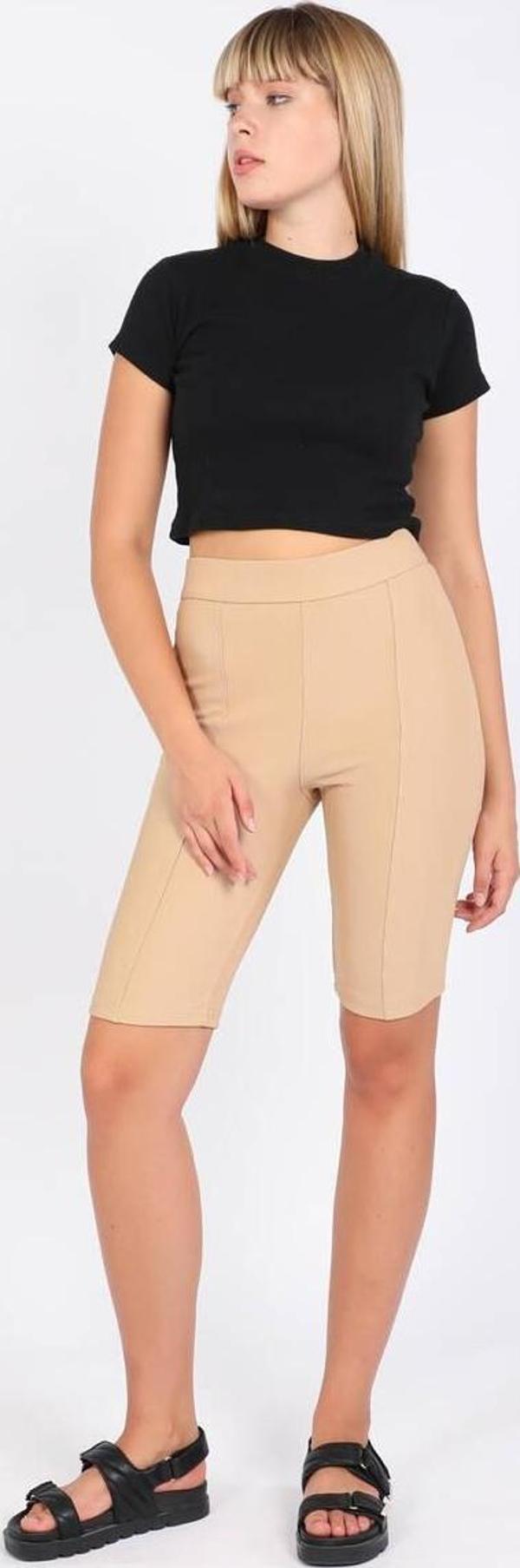 Kadın Bej Biker - Image 1