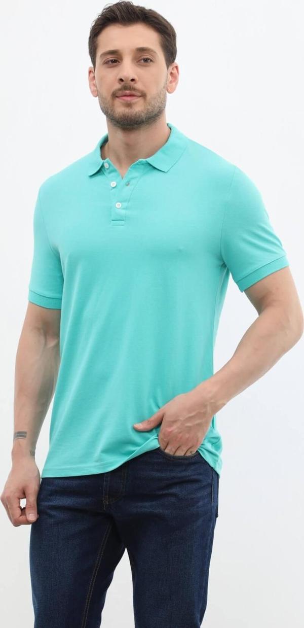 Erkek Polo Yaka %100 Pamuk Tişört - Image 1