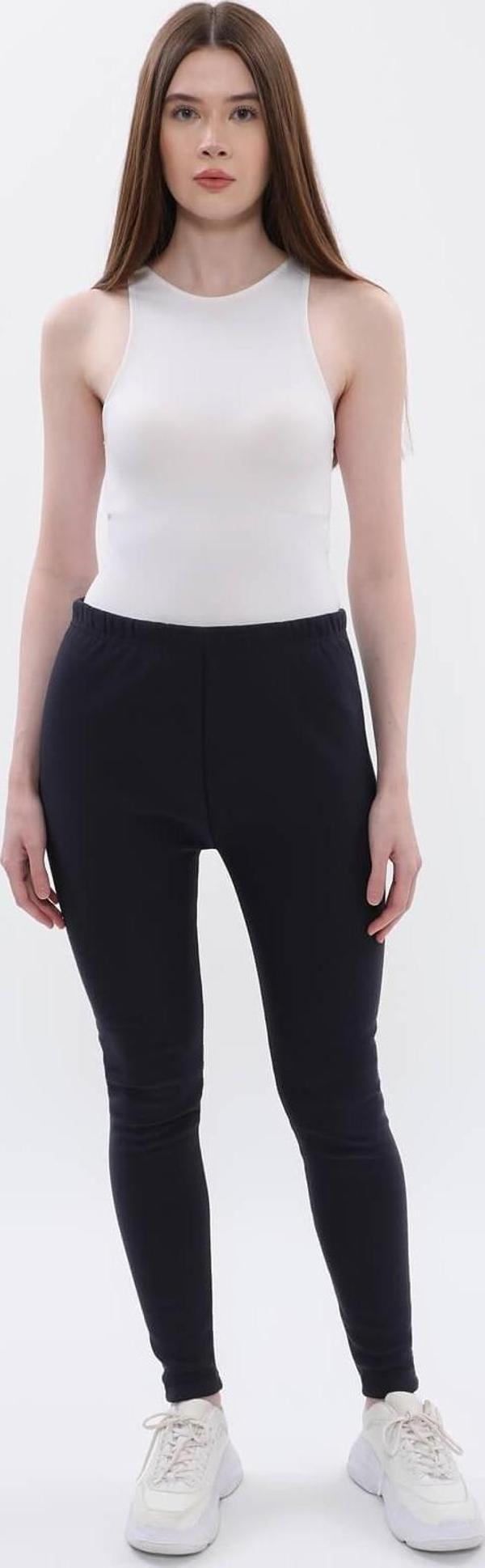 Kadın Yüksek Bel İçi Polarlı Tayt - Image 1