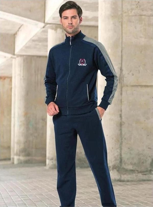 Pierre Cardin Erkek Fermuarlı Cepli Eşofman Takım - Image 1