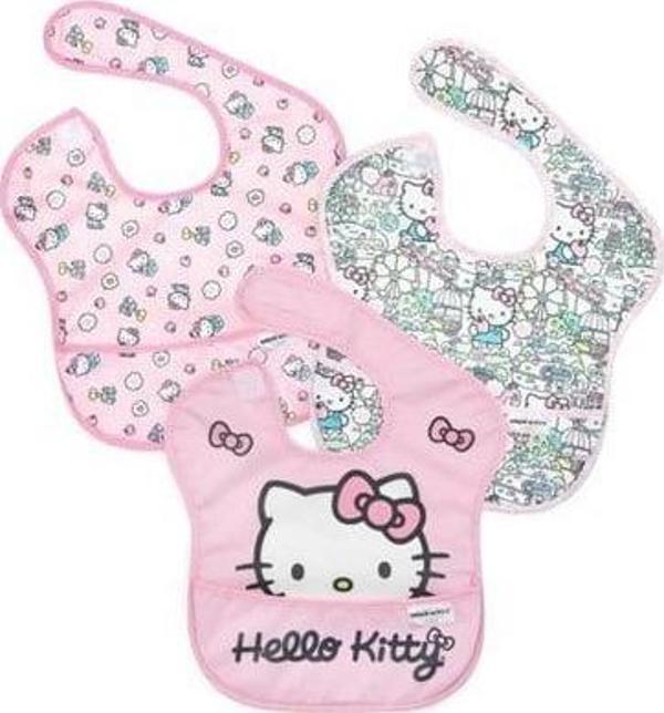 Superbib Önlük 3'lü Paket -Hello Kitty - Image 1