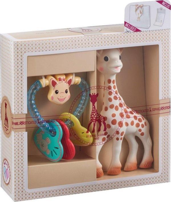 Sophie la Girafe Sophiesticated yeni doğan hediye seti 8 - Image 1