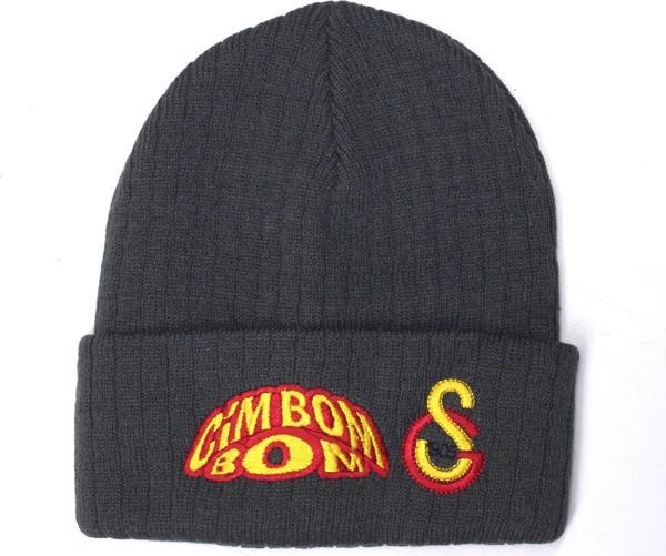 Galatasaray Lisanslı CimBom Çift Kat Örgü Unisex  Bere  - Image 1
