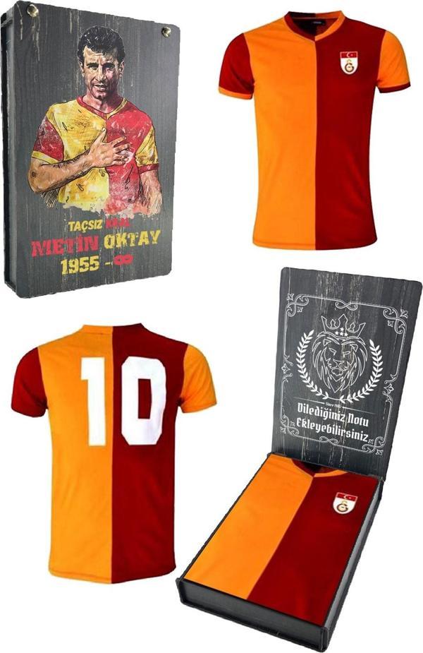 Galatasaray Orijinal Metin Oktay T-shirt Özel Tasarım Metin Oktay Baskılı Hediyelik Ah - Image 1