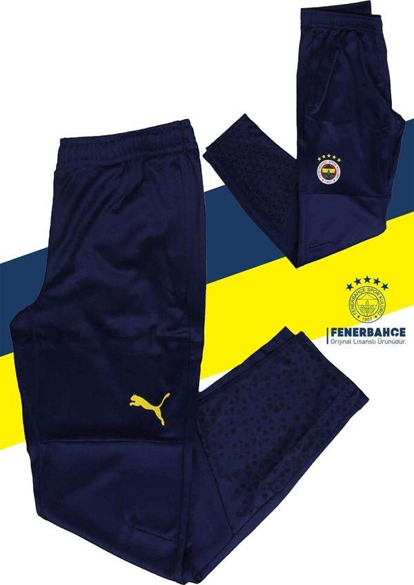 Fenerbahçe Orijinal Lisanslı Rashel Kumaş Lacivert A Takım Eşofman Altı Tek Alt - Image 1