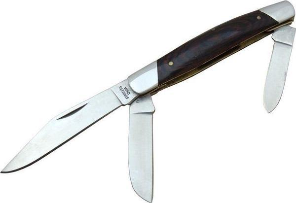 Büro Ev Ofis Kamp Keyfi için 18CM Falkon Üç Ağızlı Ahşap Saplı Manuel Çakı - Image 1
