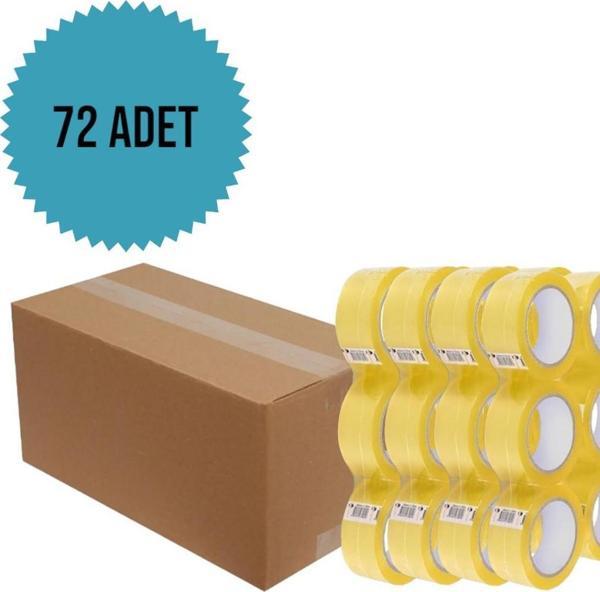 Hotmelt Bant 45mm x 100 cm yüksek kaliteli kopmayan bant, koli bandı, taşınma bandı 72 Adet - Image 1